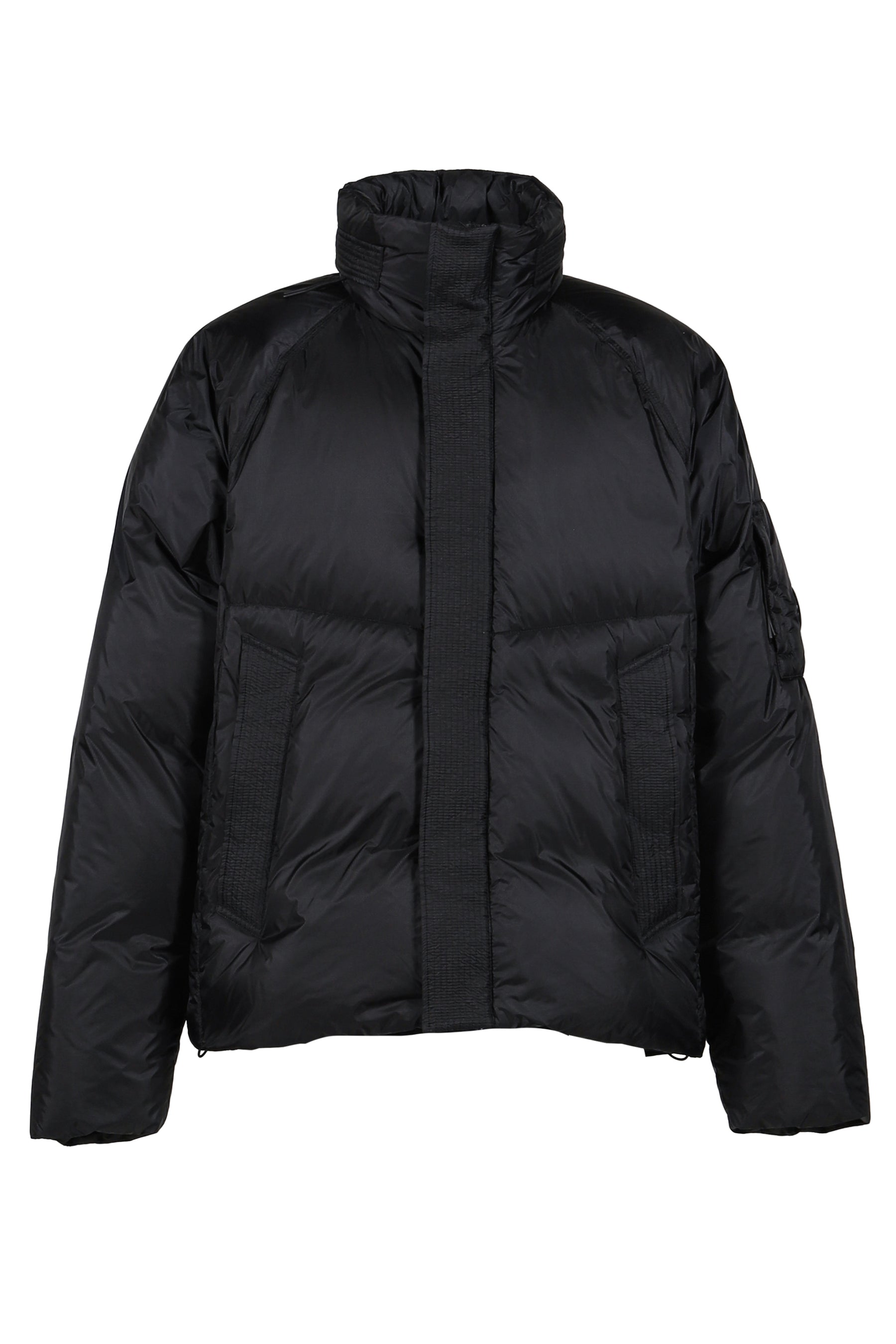 CP Company FW25 MEDIUM JACKET IN DOWN SHIELD / BLACK - NUBIAN