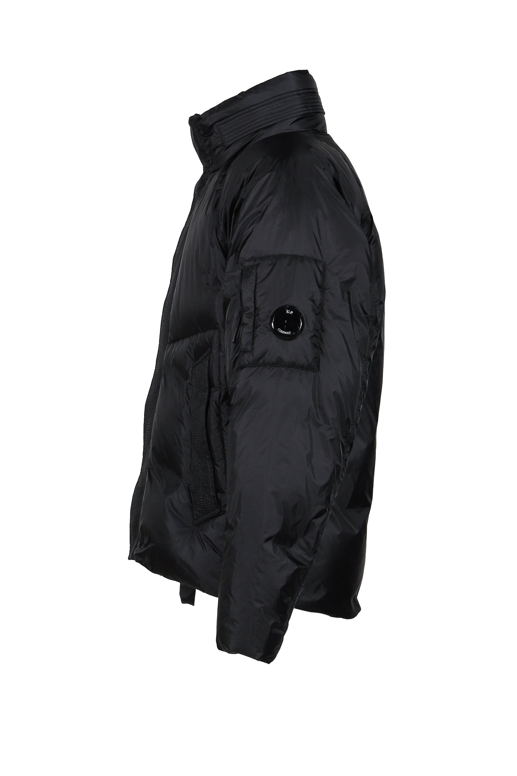 MEDIUM JACKET IN DOWN SHIELD / BLK 