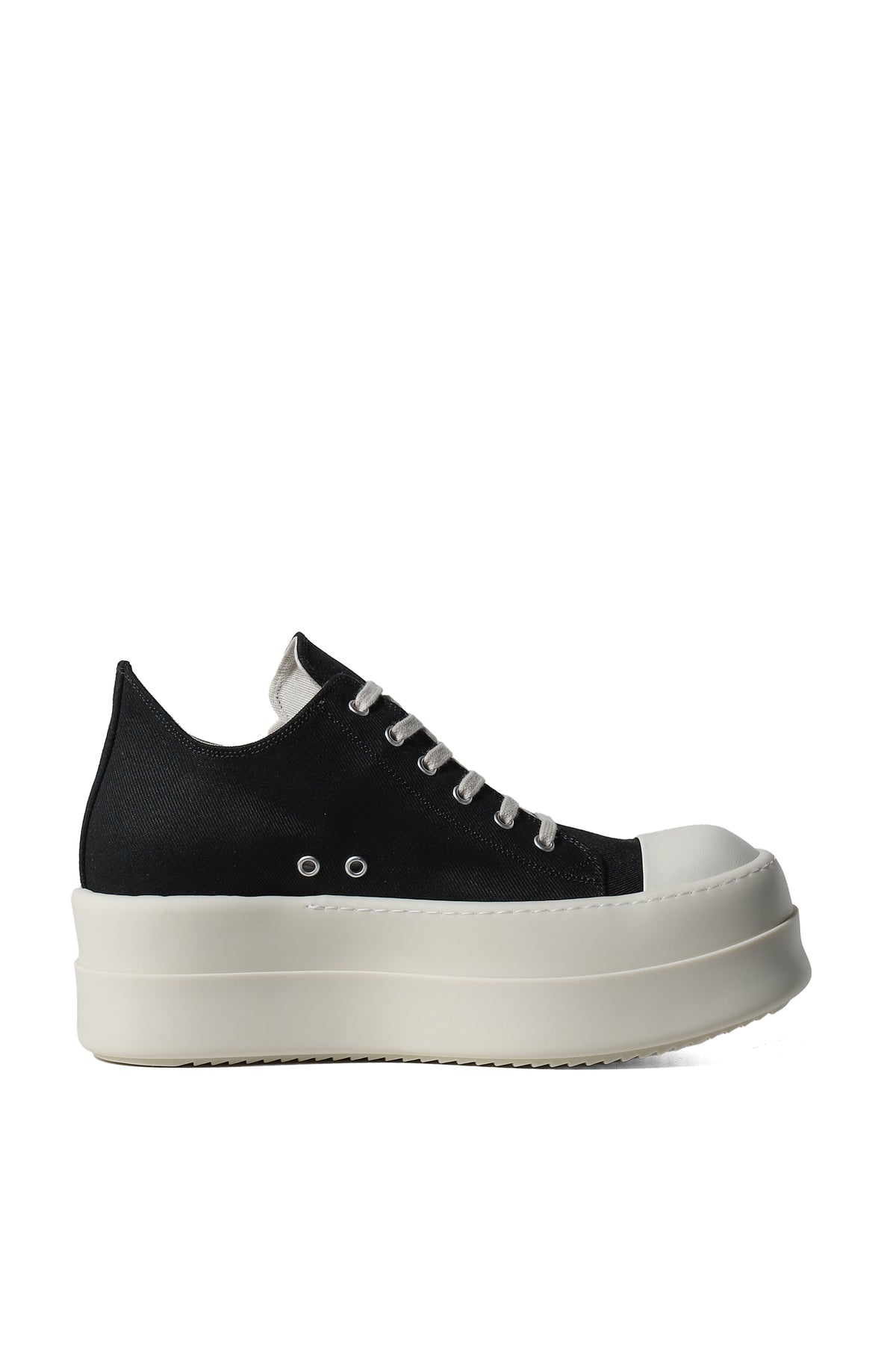 DOUBLE BUMPER LOW SNEAKS / BLACK/MILK/MILK