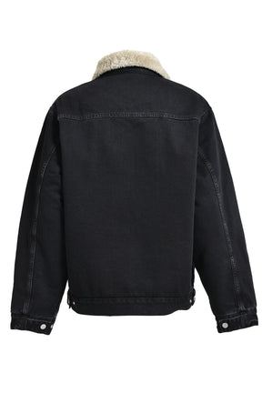 HERALD JACKET -STONE WASHED- / BLK WALL