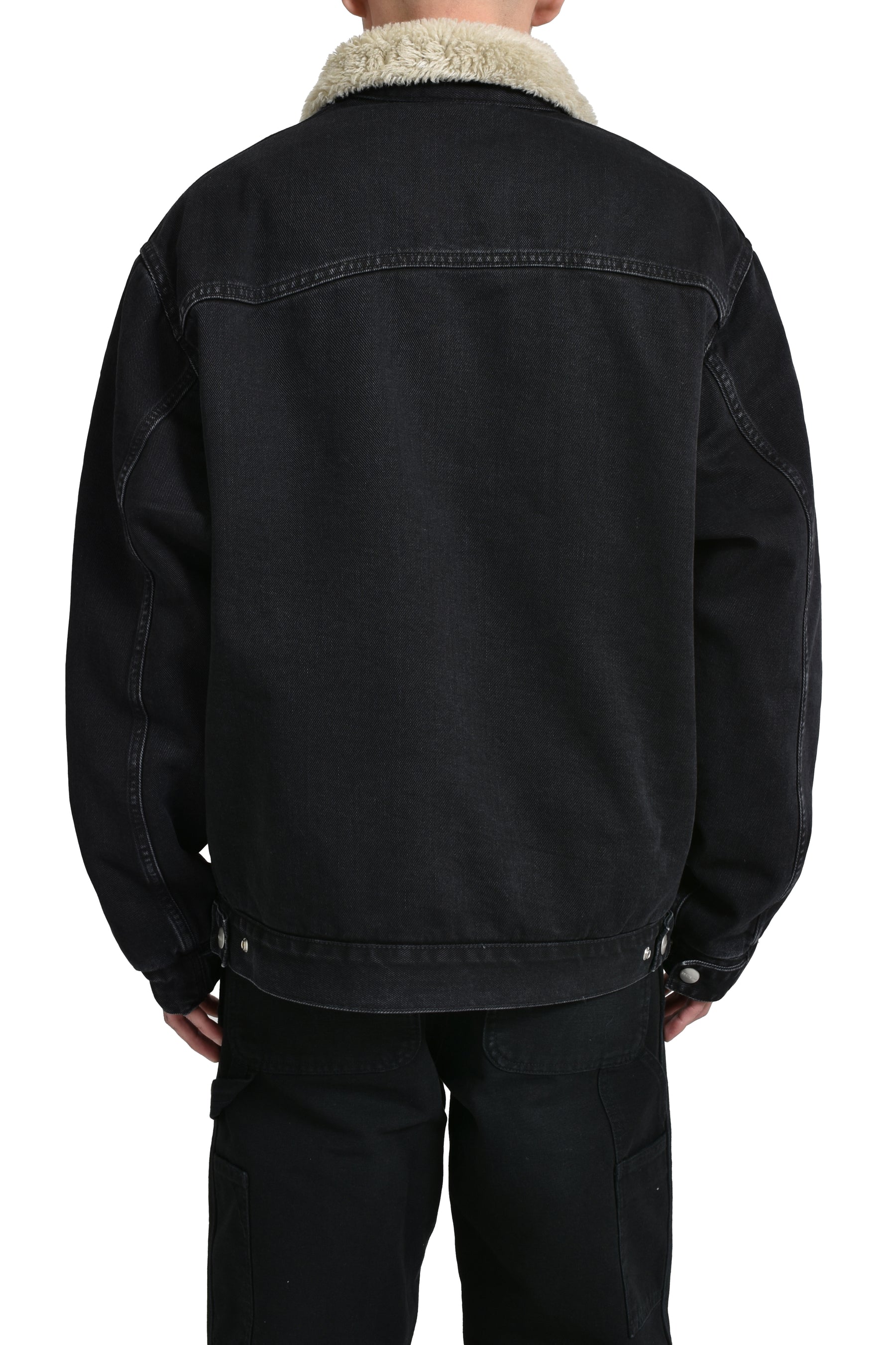 HERALD JACKET -STONE WASHED- / BLK WALL