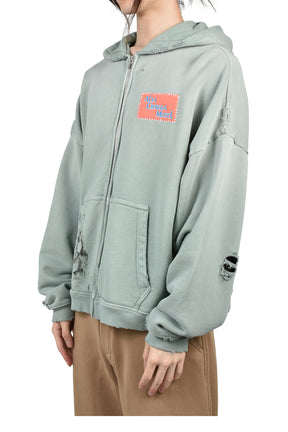 ALTA CIENEGA HOODED SWEATSHIRT / GRN