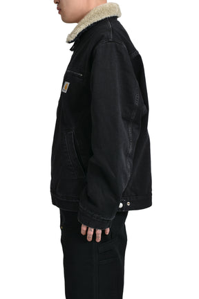 HERALD JACKET -STONE WASHED- / BLK WALL