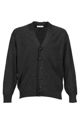 RELAXED TWISTED CARDIGAN / ANTHRACITE