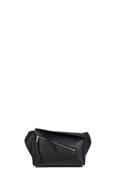PUZZLE EDGE SMALL BUMBAG / BLK