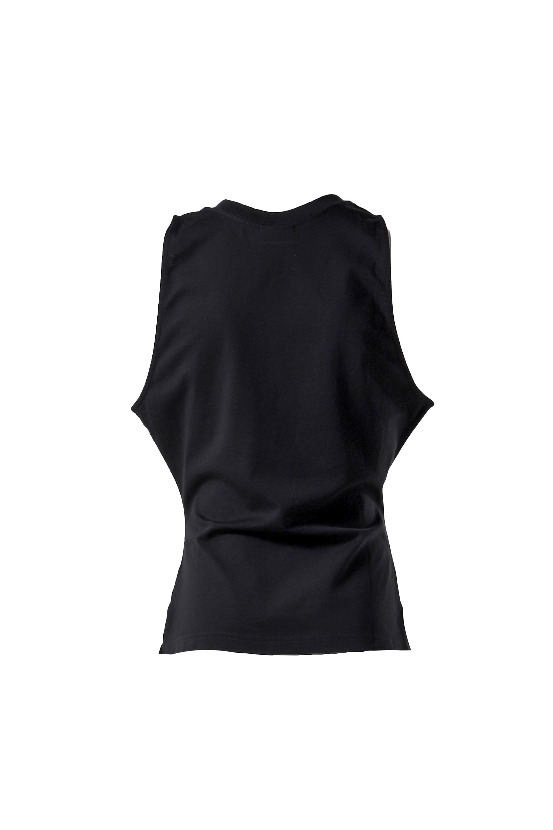 Courrèges BELTED TANK TOP / BLK