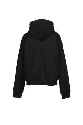 FEELINGS PANIC ZIP HOODIE / BLK
