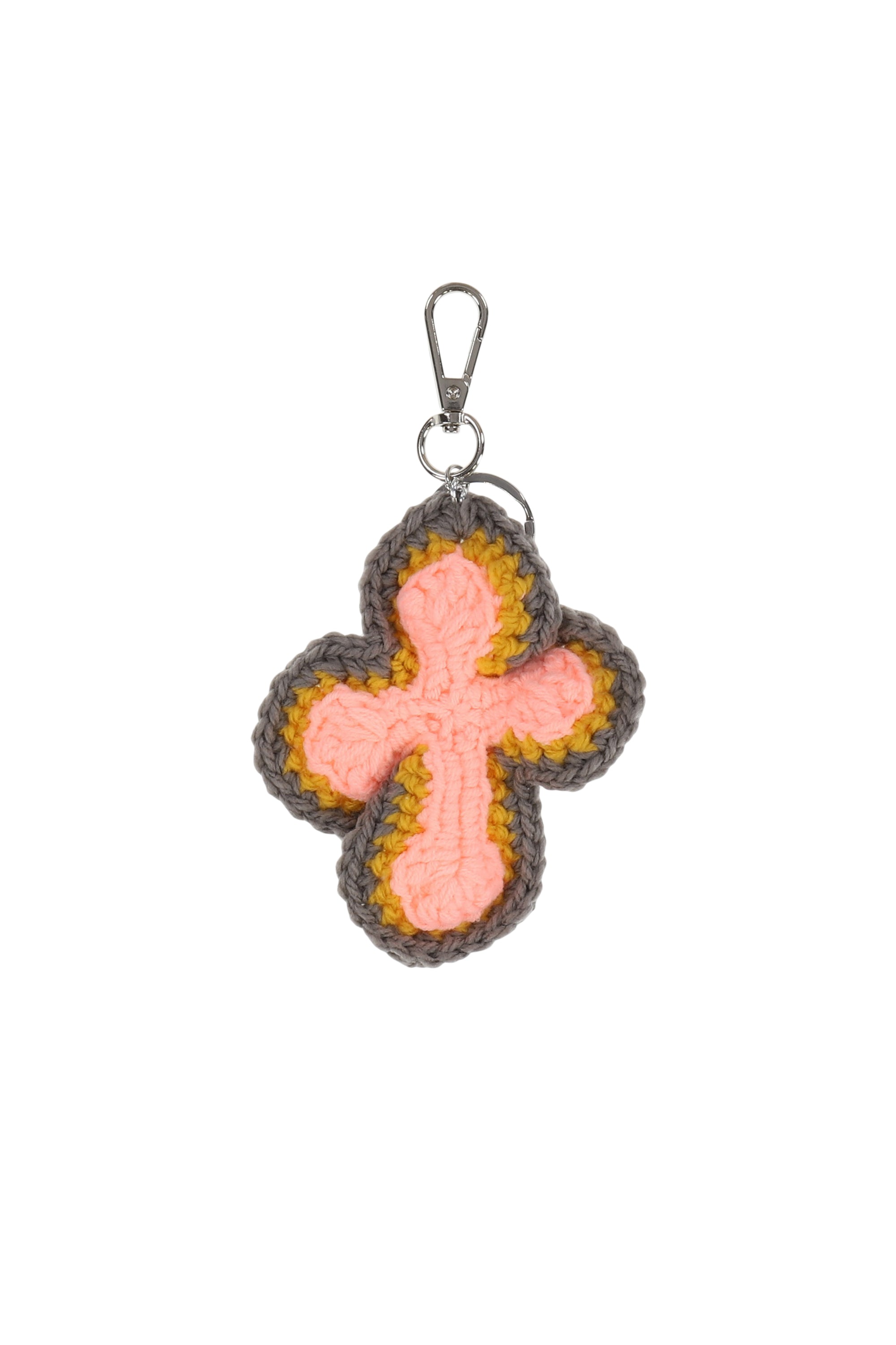 Y.A.R.N. ヤーン SS26 3D CROSS KEYCHAIN / MULTI - NUBIAN ヌビアン