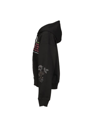FEELINGS PANIC ZIP HOODIE / BLK