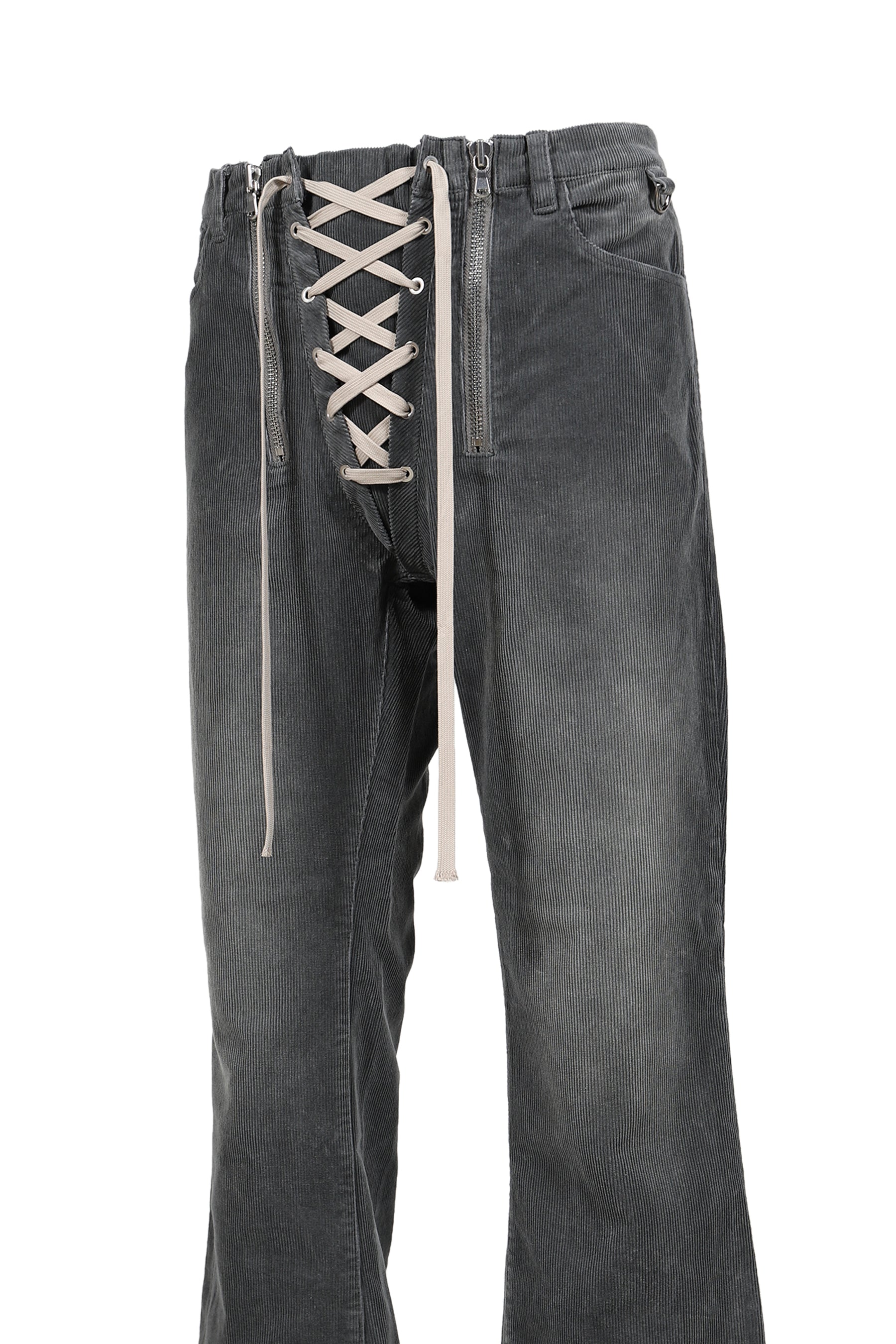 CORDUROY SLIDE DENIM / ASH