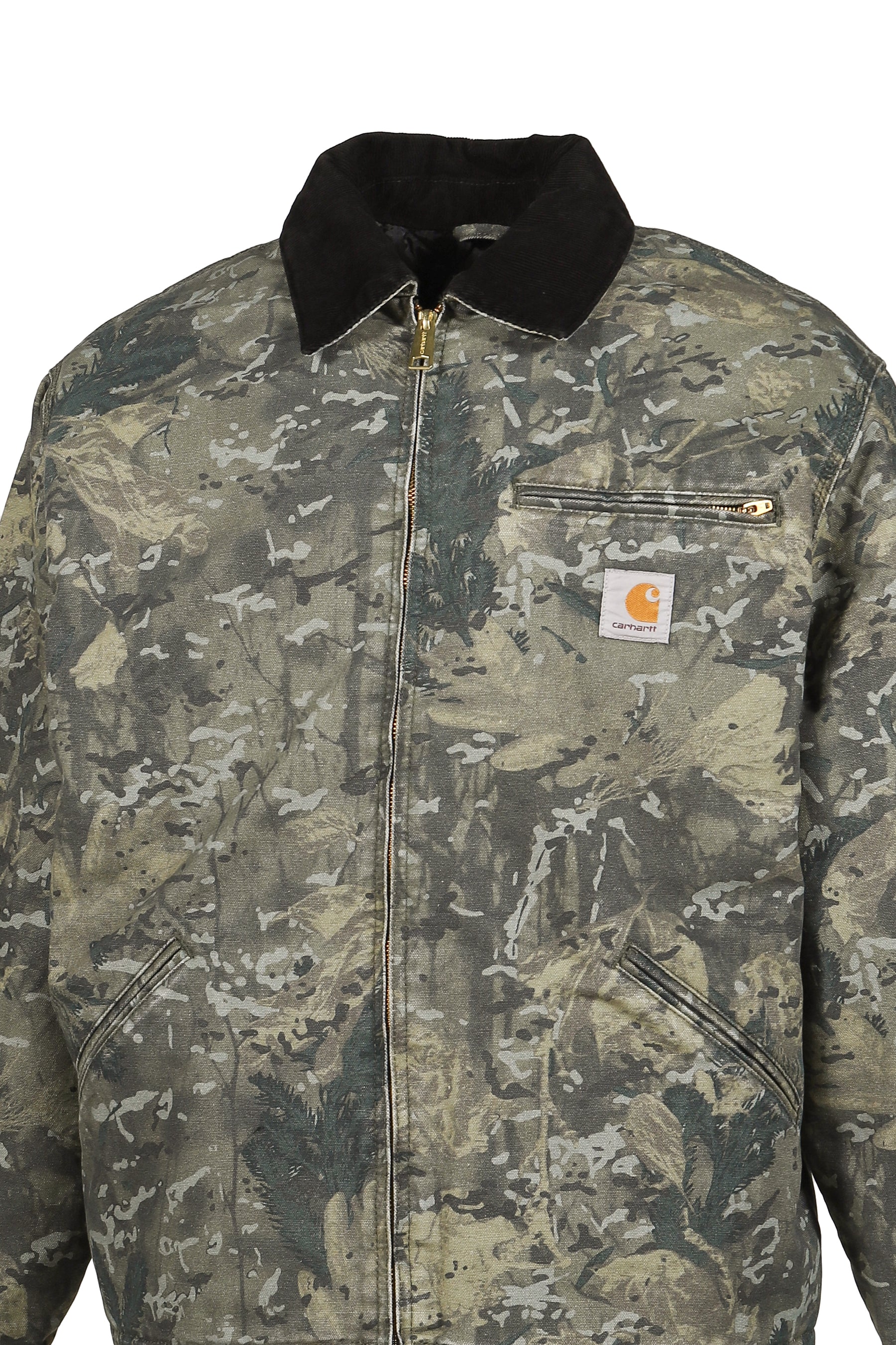 OG DETROIT JACKET / CAMO COMBI GRN / BLK