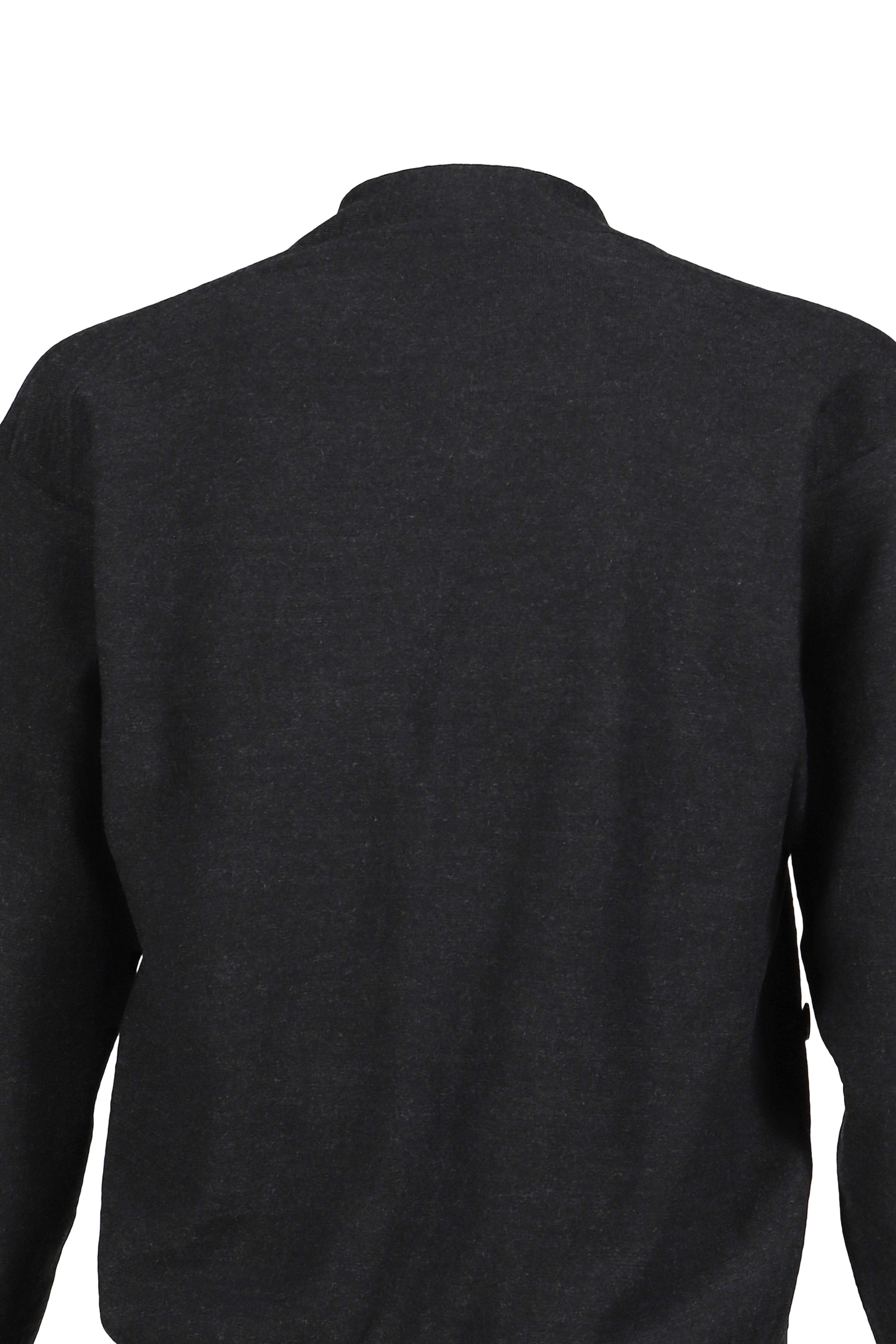 RELAXED TWISTED CARDIGAN / ANTHRACITE