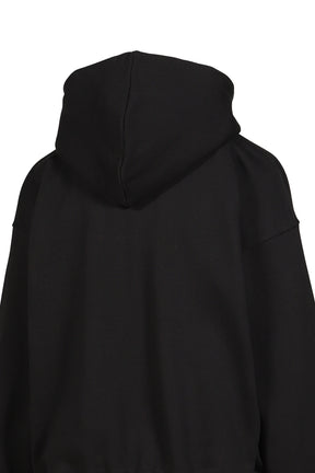 FEELINGS PANIC ZIP HOODIE / BLK