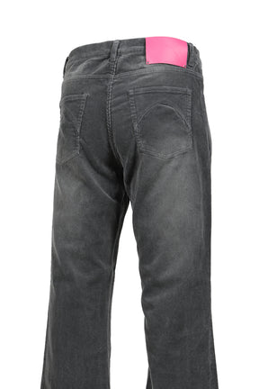 CORDUROY SLIDE DENIM / ASH