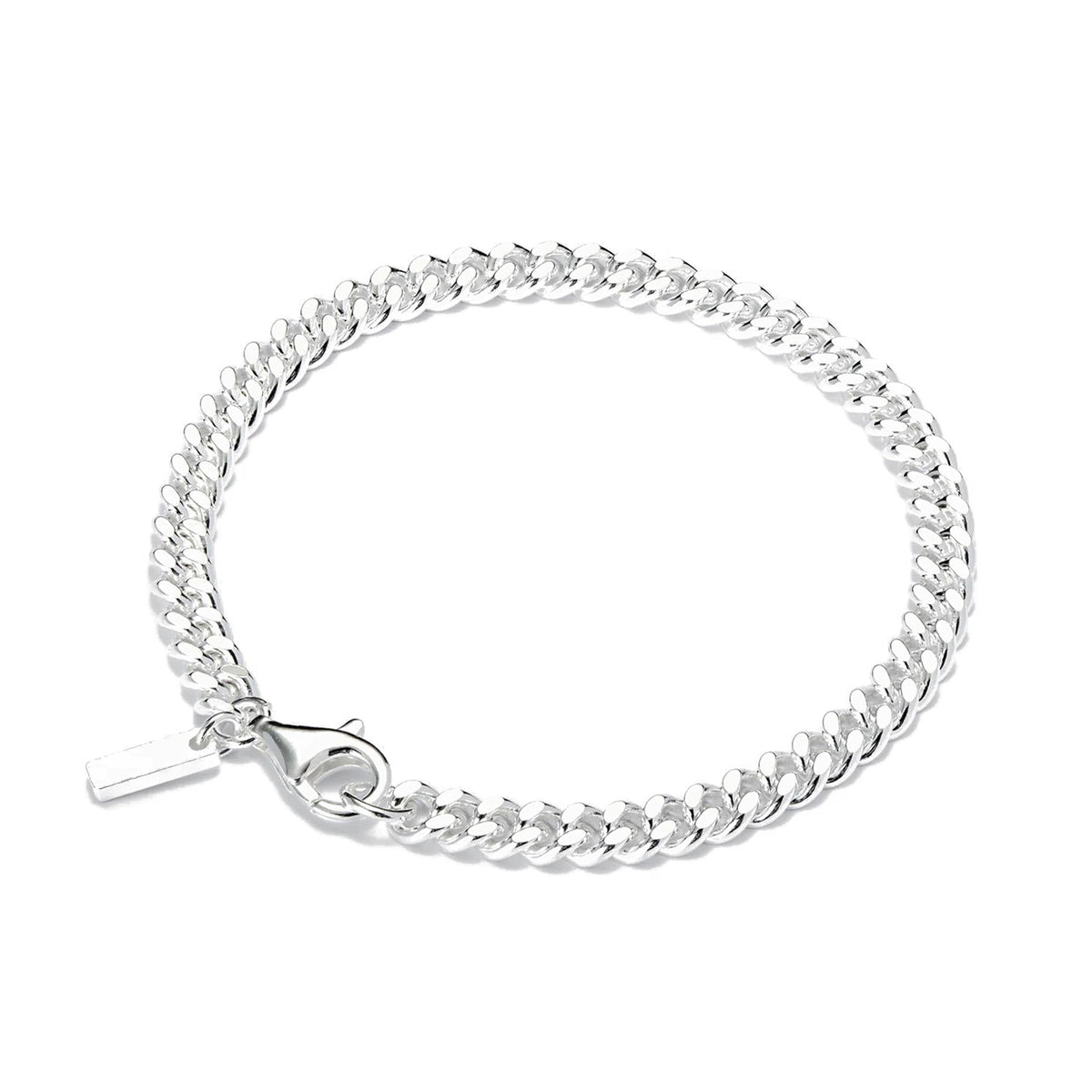 HATTON LABS ハットン ラブス SS24 CUBAN CHAIN BRACELET / SIL - NUBIAN