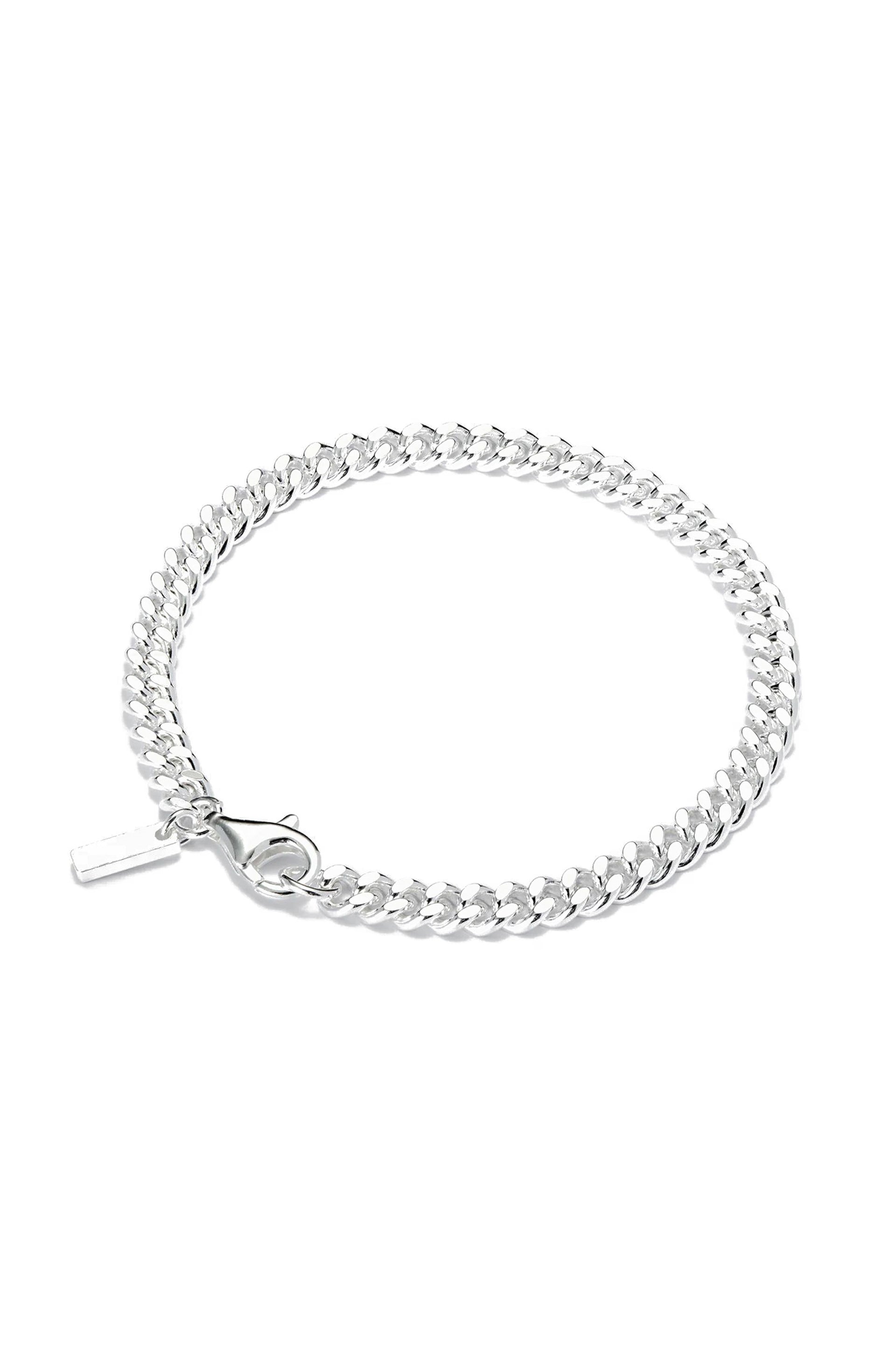 HATTON LABS CUBAN CHAIN BRACELET / SIL