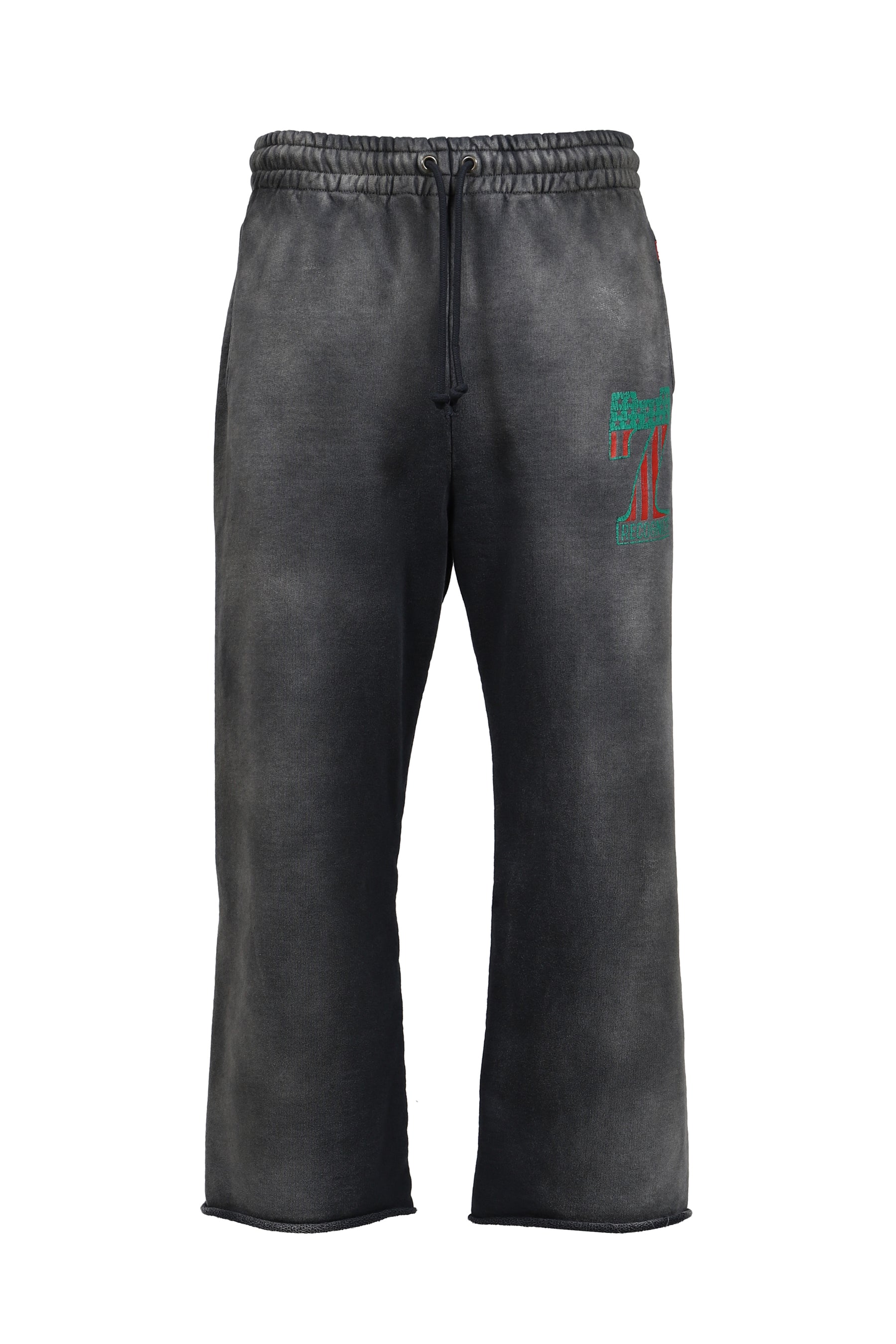#7 VINYL SWEAT PANTS AGED / BLK