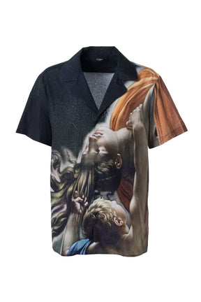 Balmain Paint Print T-Shirt