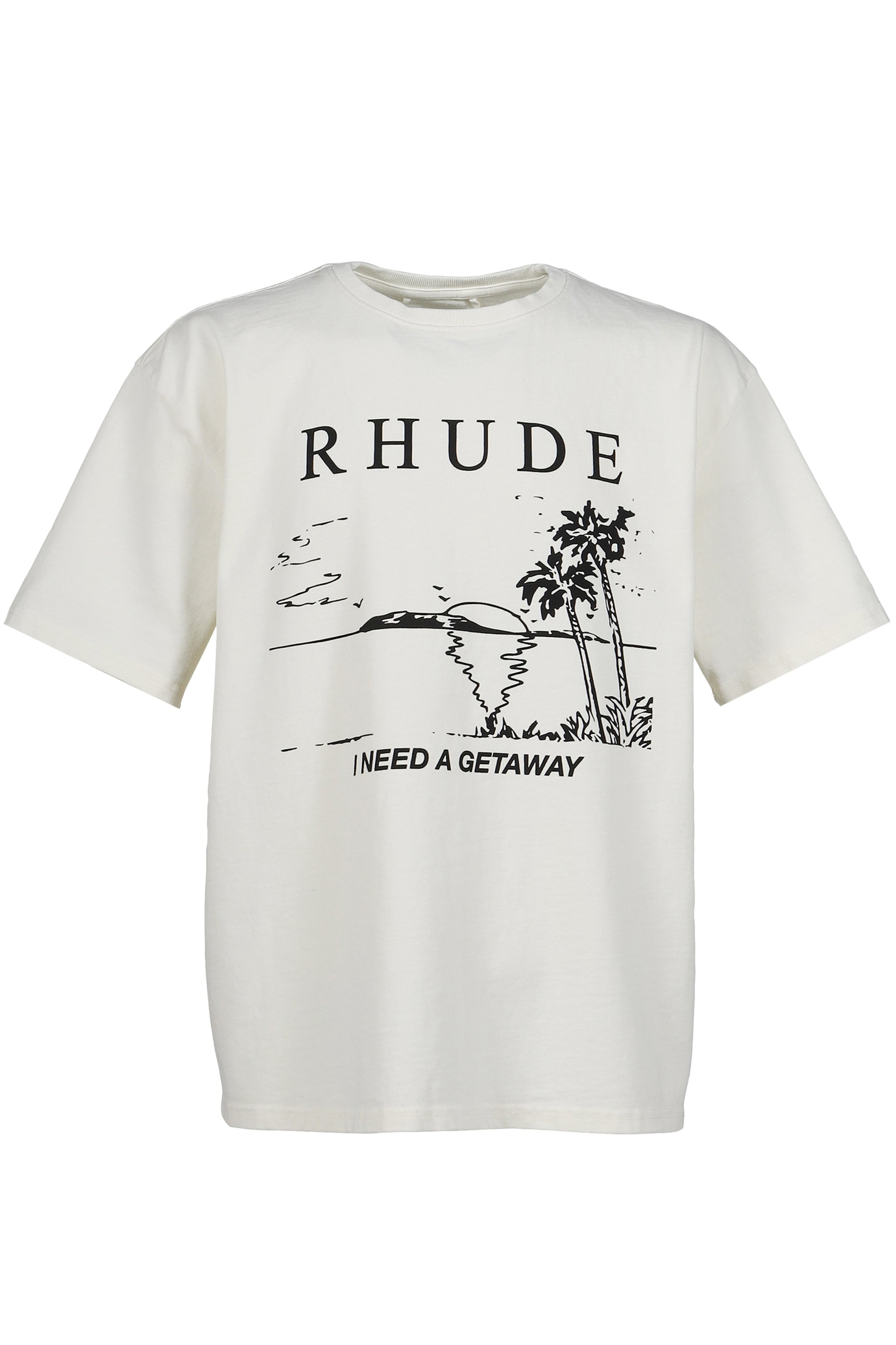 I NEED A GETAWAY TEE / VTG WHT