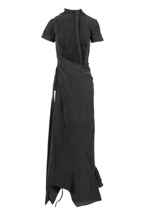 ADAPTIVE MAXI DRESS / BLK