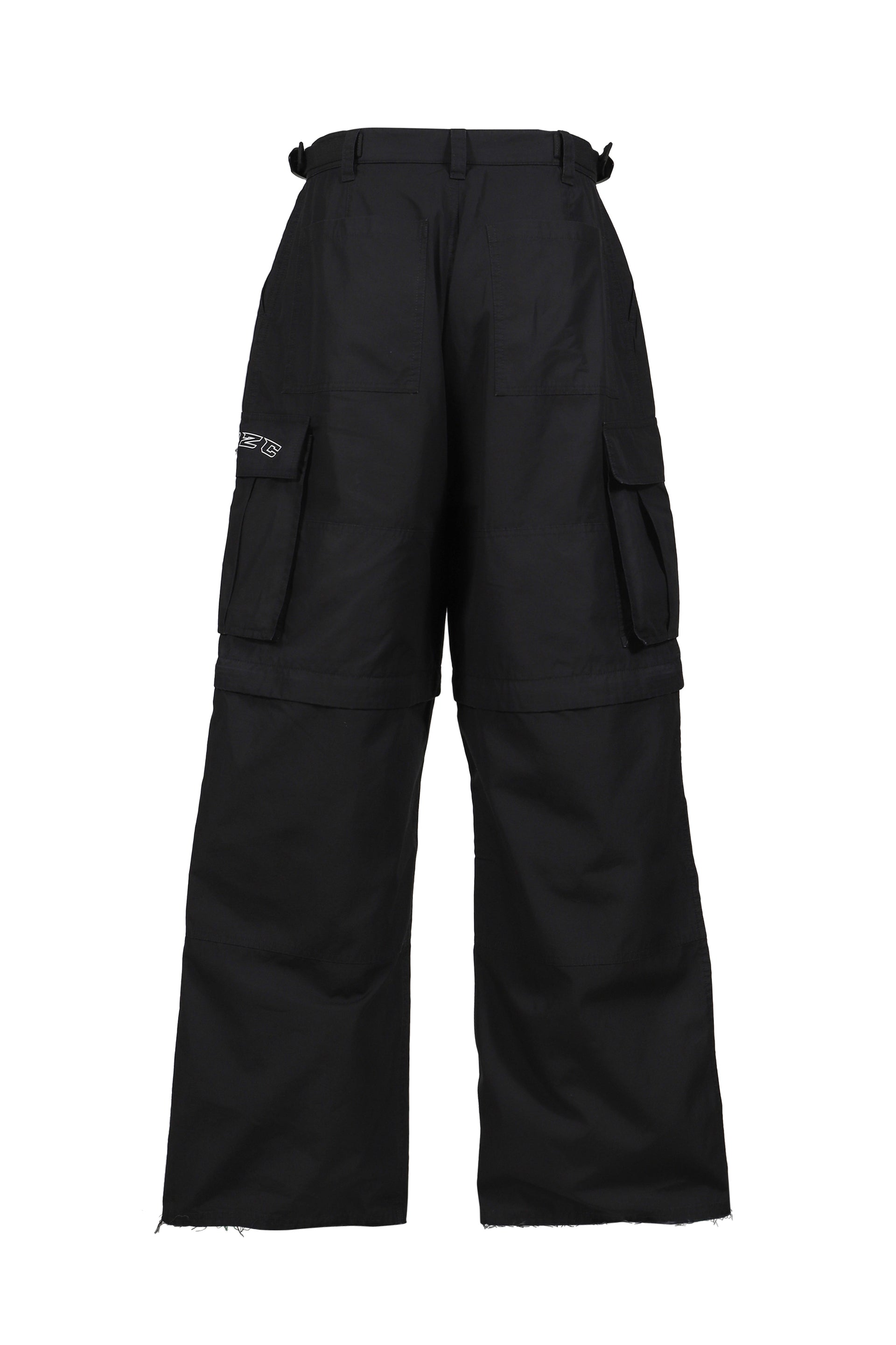 DOUBLE-EDGED SWORD'' CARGO PANTS / BLK