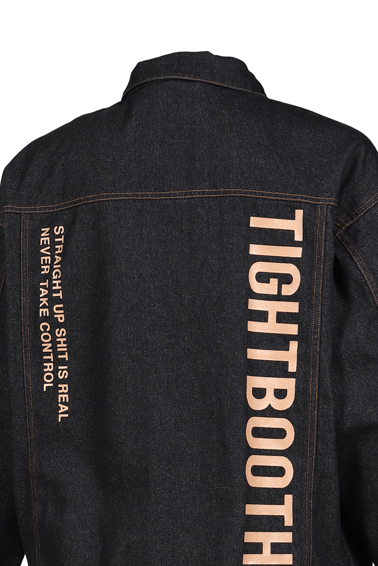 DENIM JAKCET / BLK