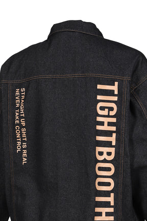 DENIM JAKCET / BLK