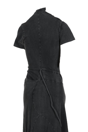 ADAPTIVE MAXI DRESS / BLK