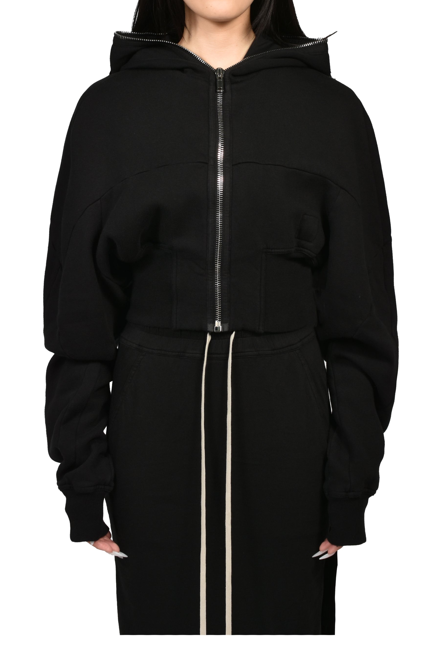 SMALL GIMP HOODIE / BLK