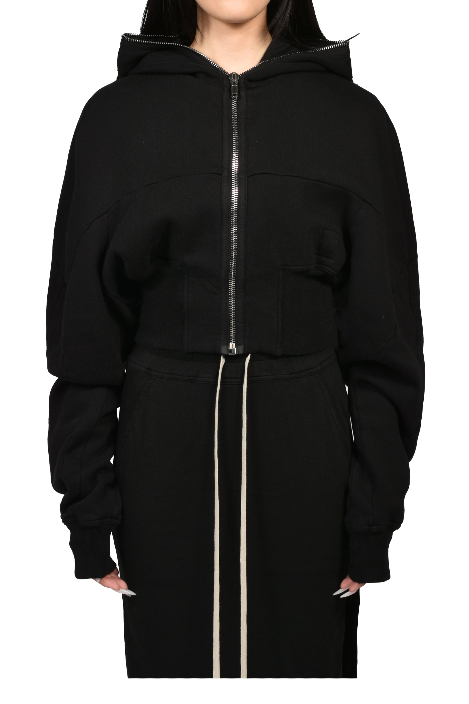 SMALL GIMP HOODIE / BLK