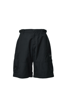 DOUBLE-EDGED SWORD'' CARGO PANTS / BLK