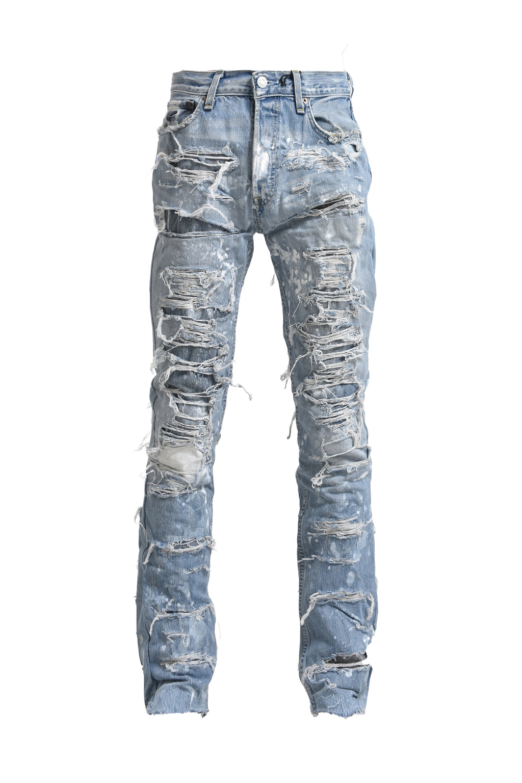 INNOCENCE NYC イノセンス FW23 DESTROY DENIM PANTS / L.INDIGO -NUBIAN
