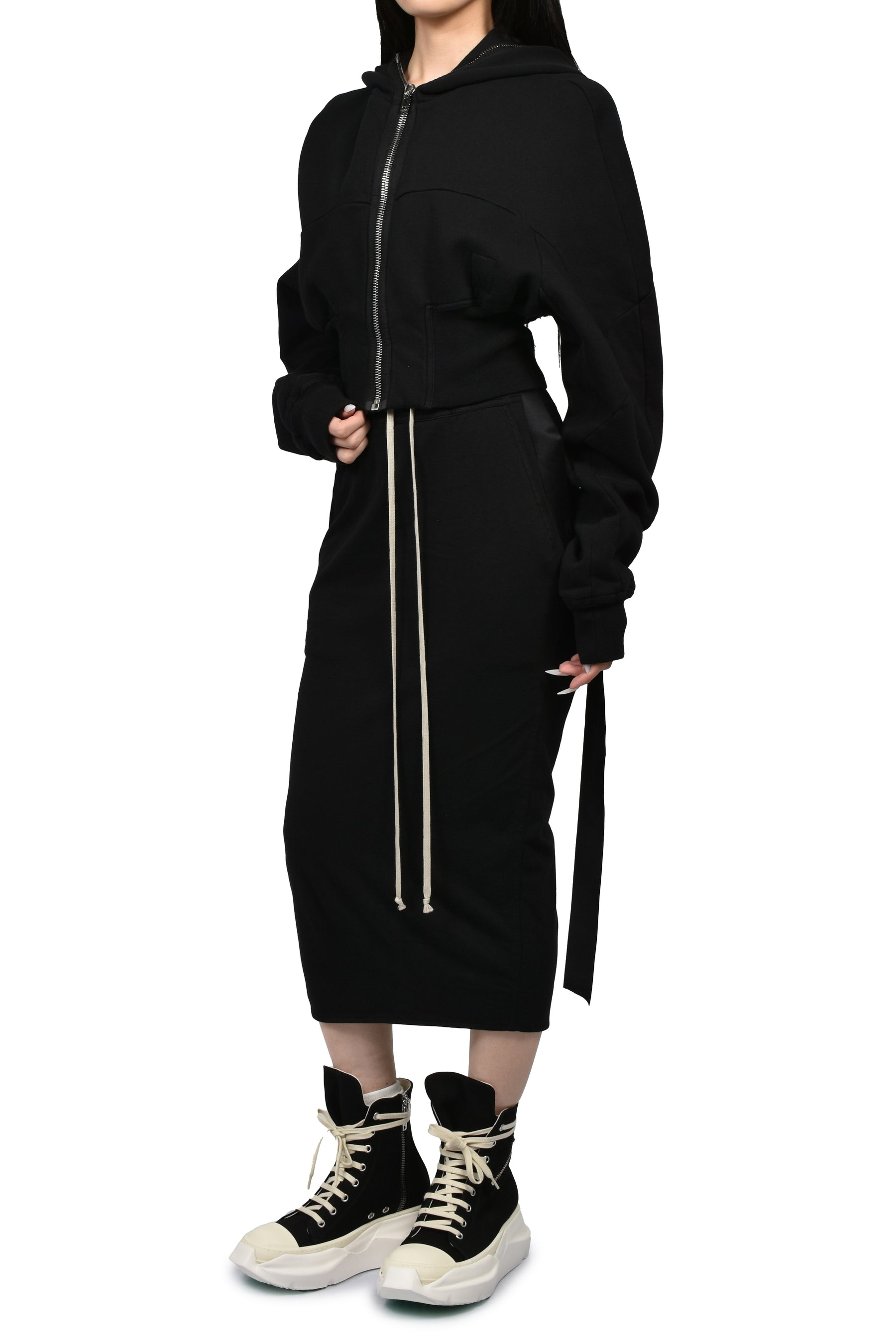 SMALL GIMP HOODIE / BLK