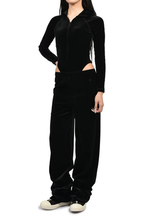 PUSH-UP VELVET PANTS / BLK