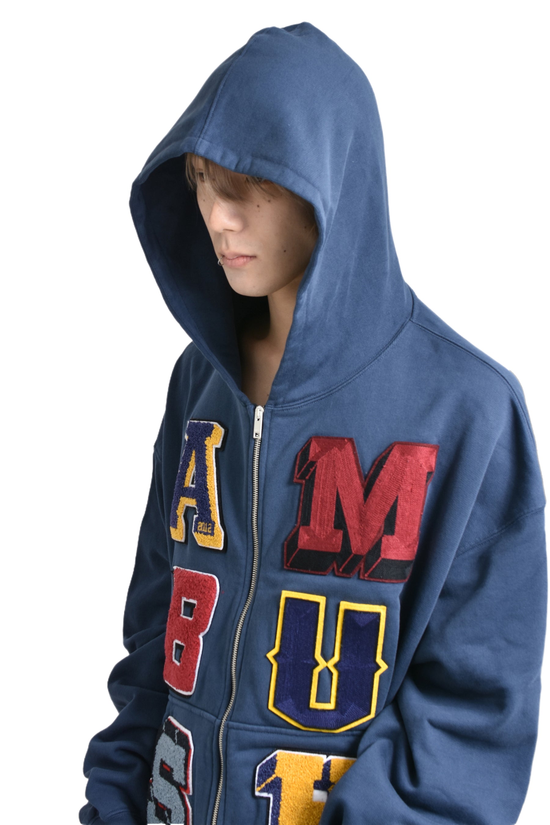 ZIP UP SWEATSHIRT INSIGNIA BLUE INSIGNIA / NVY