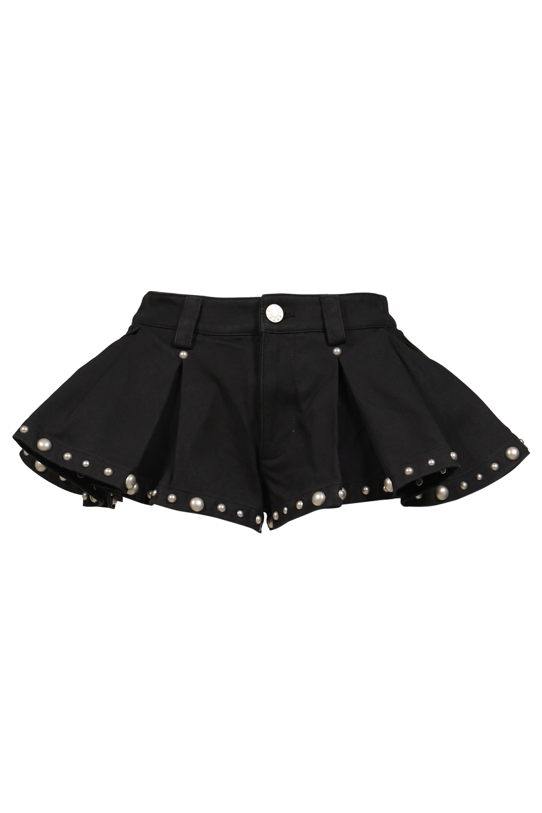 BLACK CARGO MINI-SKIRT / BLK
