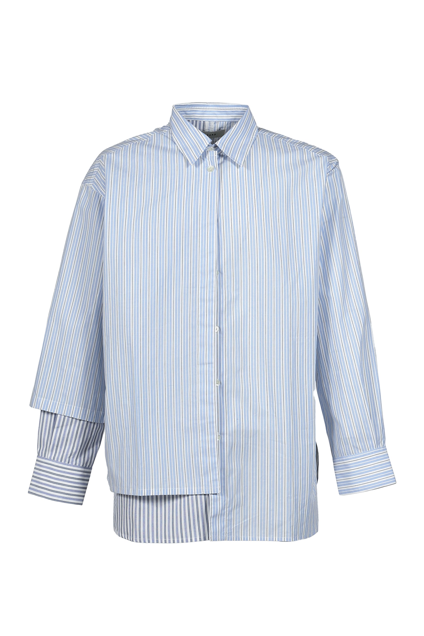 DOCKING FLIP SHIRT / BLU STRIPE