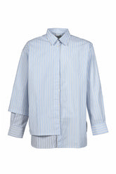 DOCKING FLIP SHIRT / BLU STRIPE