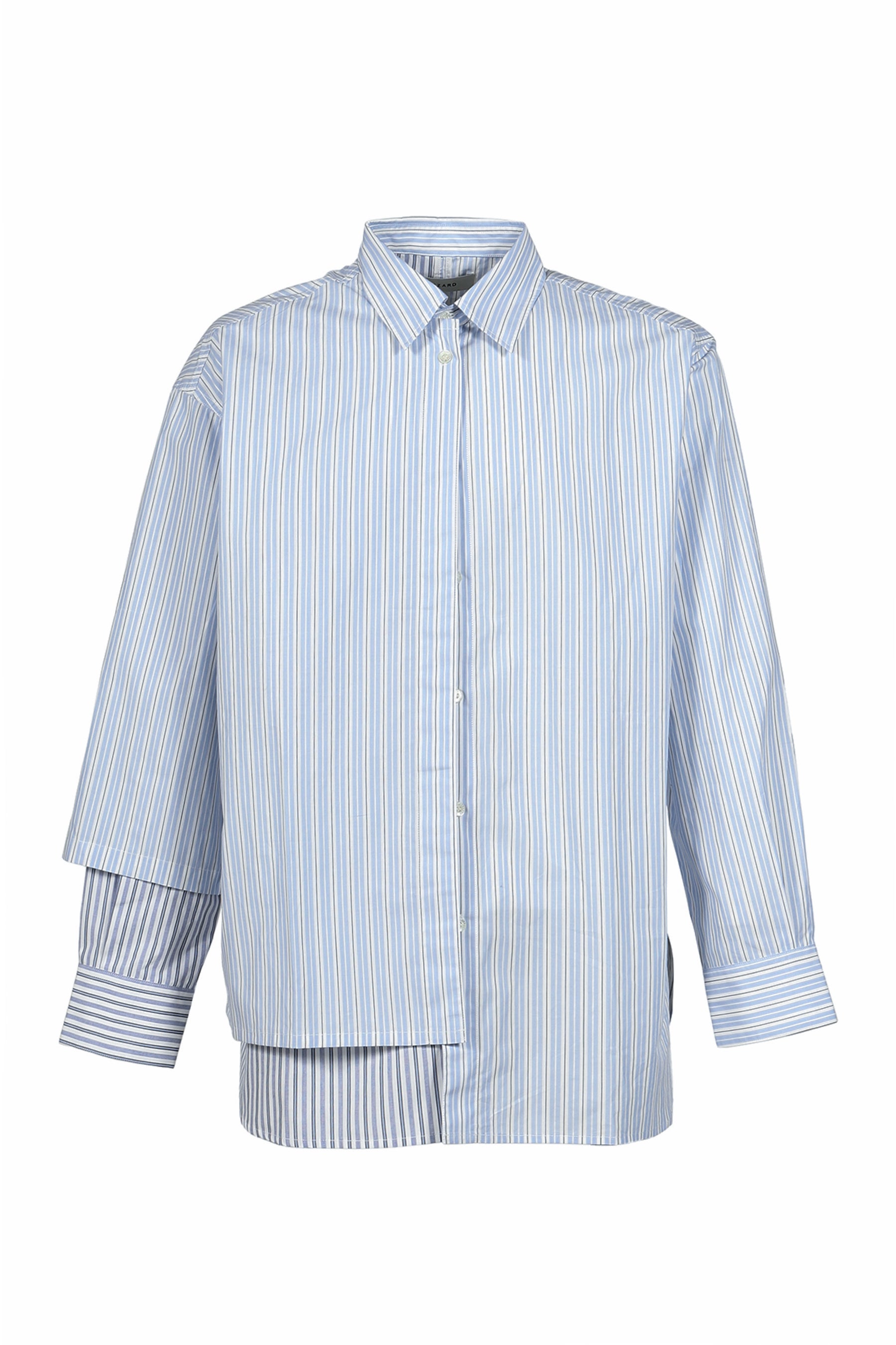 DOCKING FLIP SHIRT / BLU STRIPE