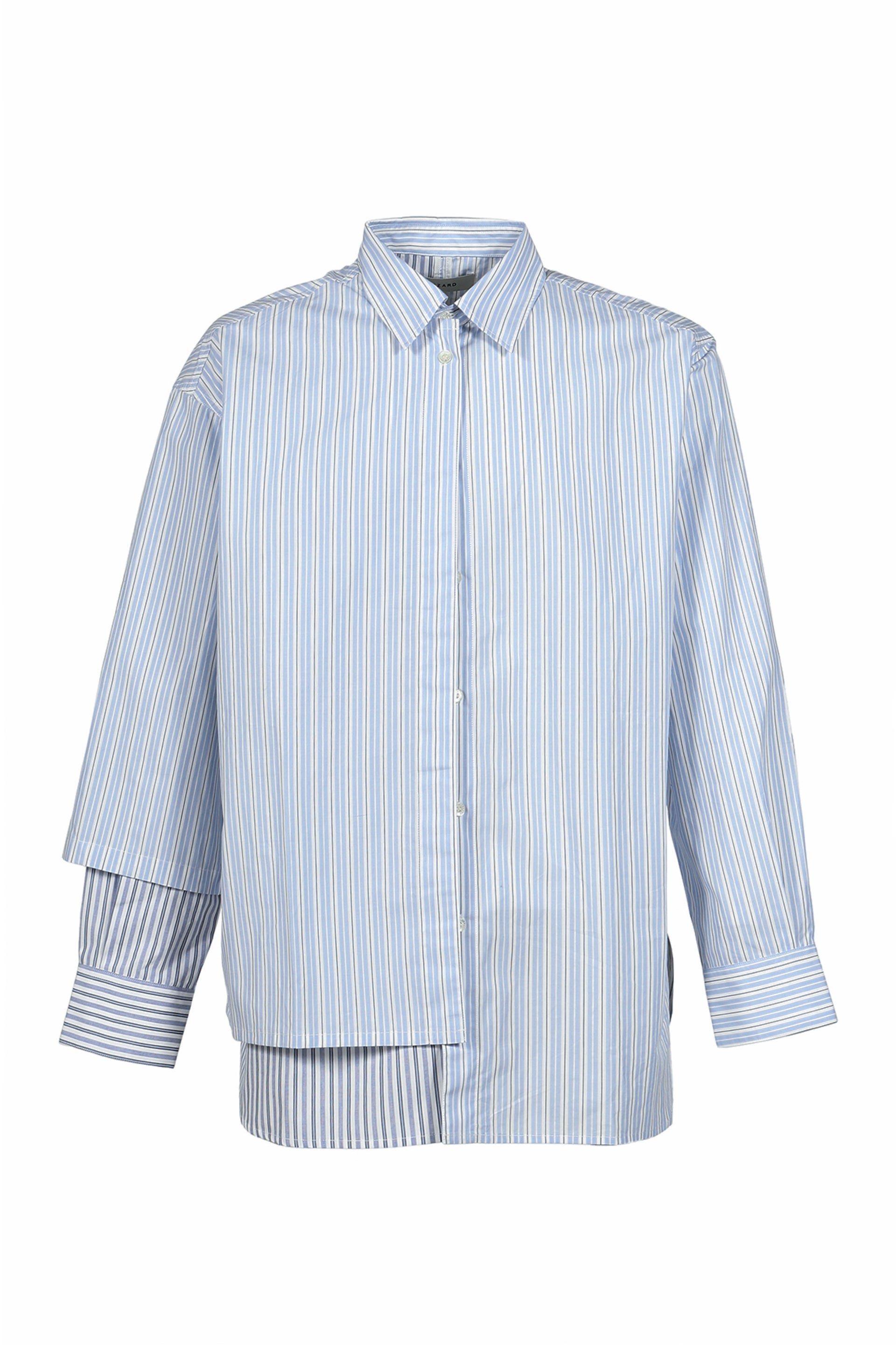 DOCKING FLIP SHIRT / BLU STRIPE