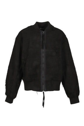 MUMMY BOMBER JACKET / BLK