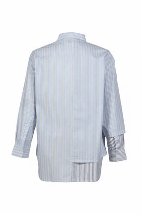 DOCKING FLIP SHIRT / BLU STRIPE