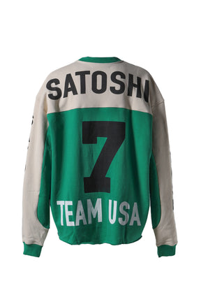 TEAM USA RACER CREWNECK / GRN