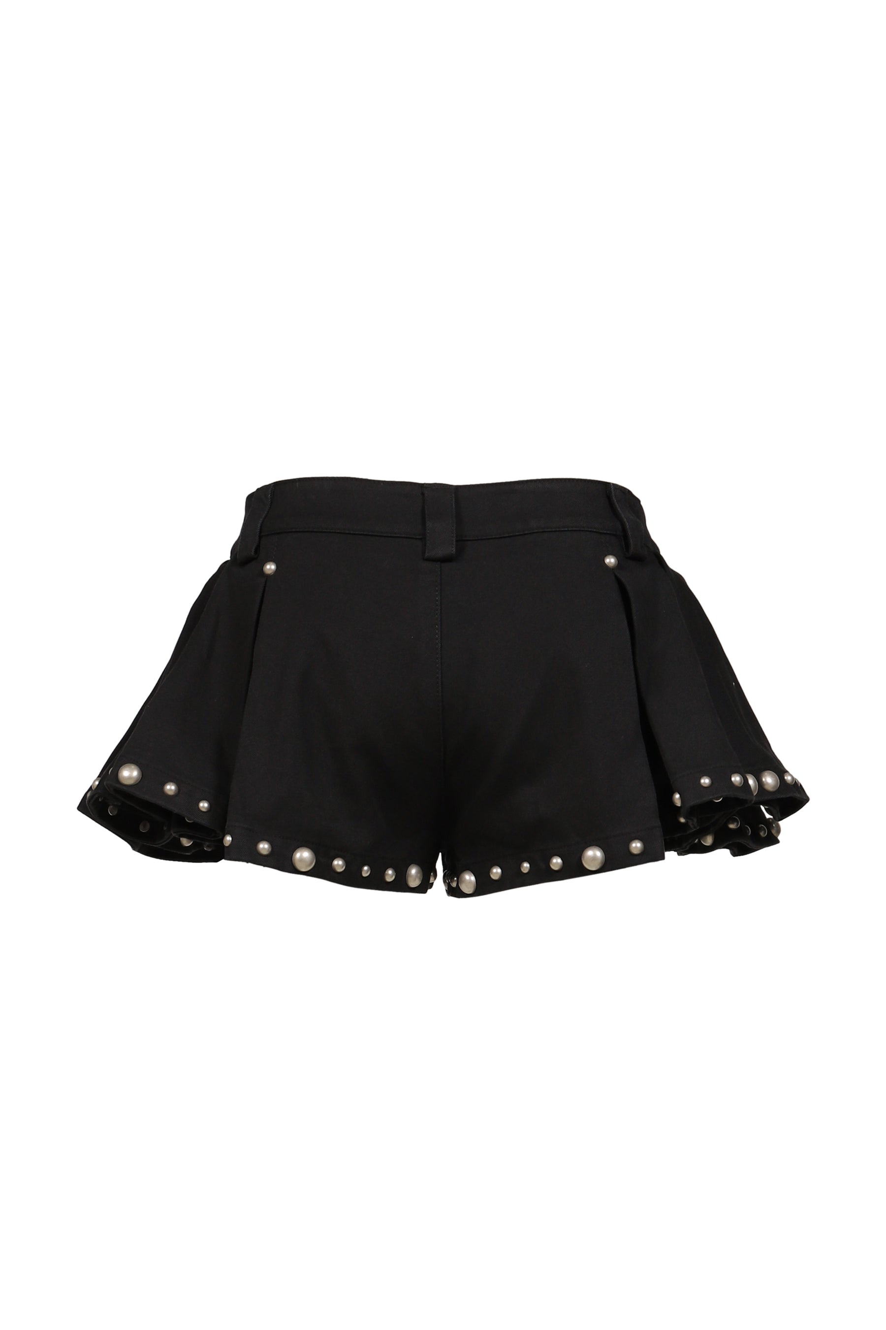 BLACK CARGO MINI-SKIRT / BLK