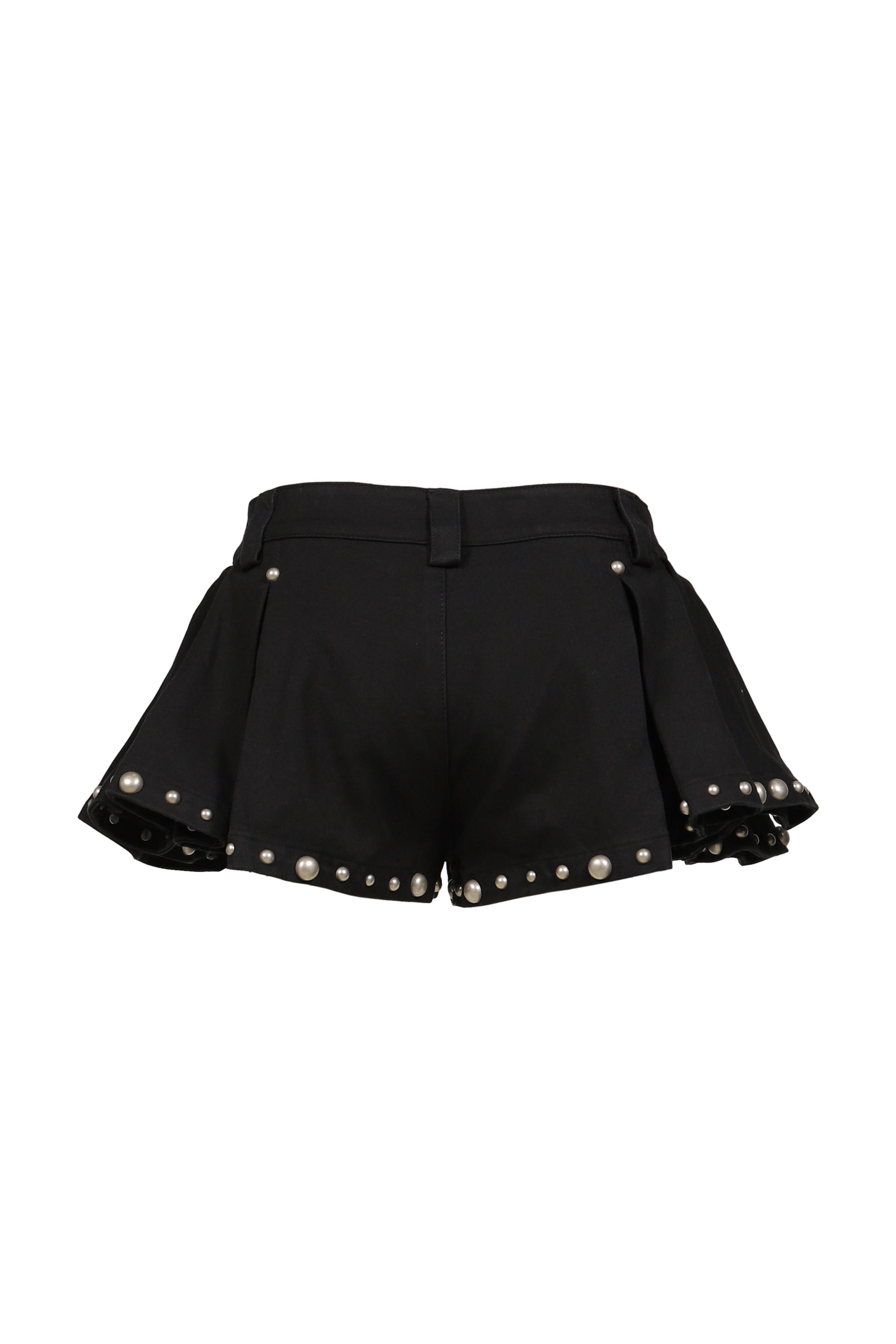 BLACK CARGO MINI-SKIRT / BLK