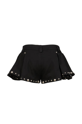 BLACK CARGO MINI-SKIRT / BLK
