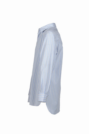 DOCKING FLIP SHIRT / BLU STRIPE