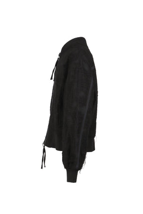 MUMMY BOMBER JACKET / BLK