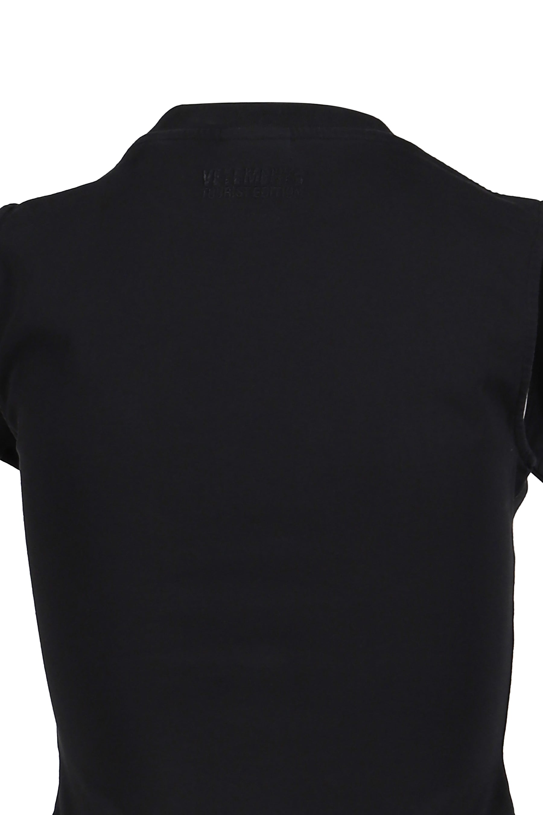 PARIS TOURIST FRONT SLEEVE BABY T-SHIRT / BLK