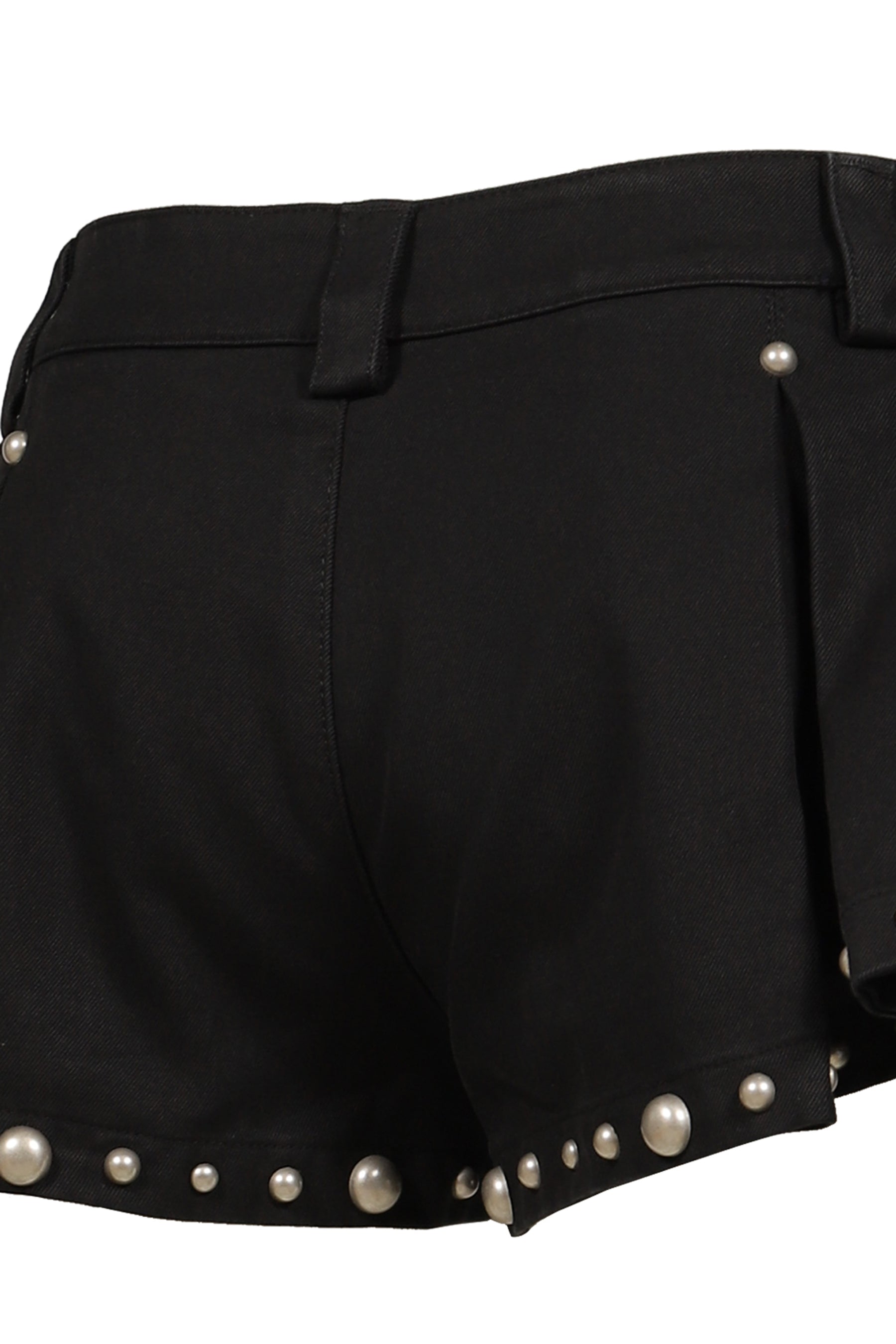 BLACK CARGO MINI-SKIRT / BLK